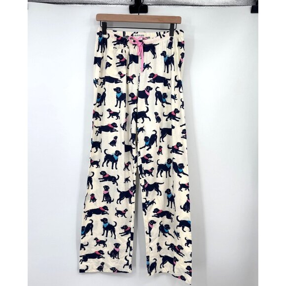 Little Blue House by Hatley Dog Dogs in bandanas all over print drawstring pocke - Picture 1 of 9